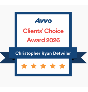 Avvo Clients Choice Award Winner Raleigh Attorney Chris Detwiler
