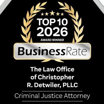 Business Rate 2026 Top 10 Award - Attorney Chris Detwiler Law